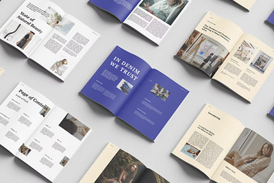 Fashion Magazine beauty business brochure catalog clean clothes design fashion fashion magazine fashionable illustration indesign magazine photography print printable printtemplates project catalog style stylish template