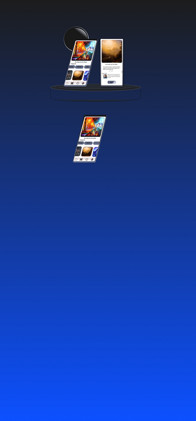 the art page app design graphic design ui ux vector