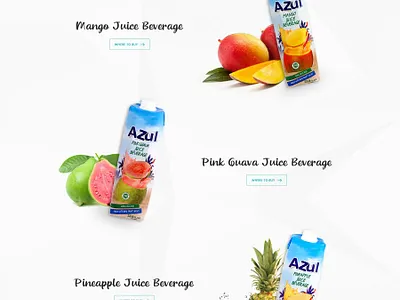 Azul - Complete Package Shopify website design and development adobe illustrator cc adobe photoshop cc adobe xd branding coconut coconut water e commerce food drink food drink graphic design juice landing page design milk shopify ui ux web design web page design