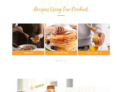 Hive Five - Azul - Shopify website design and development adobe photoshop cc adobe xd design e commerce flavored food drink food recipes graphic design honey honey syrup honeycomb html landing page design shopify shopify development syrup ui ux web design web page design