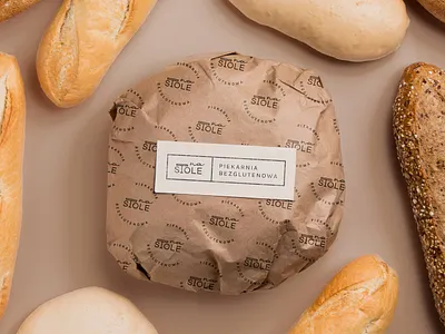 Na Stole bakery bakery logo branding design logo logo design logotype minimal simple logo typography logo