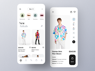 Ecommerce App app app design app ui ux creative e commerce ecommerce fashion app mobile app mobile app design mobile design mobile ui online shop online store onlineshop orix sajon shopping app store ui designer uiux designer