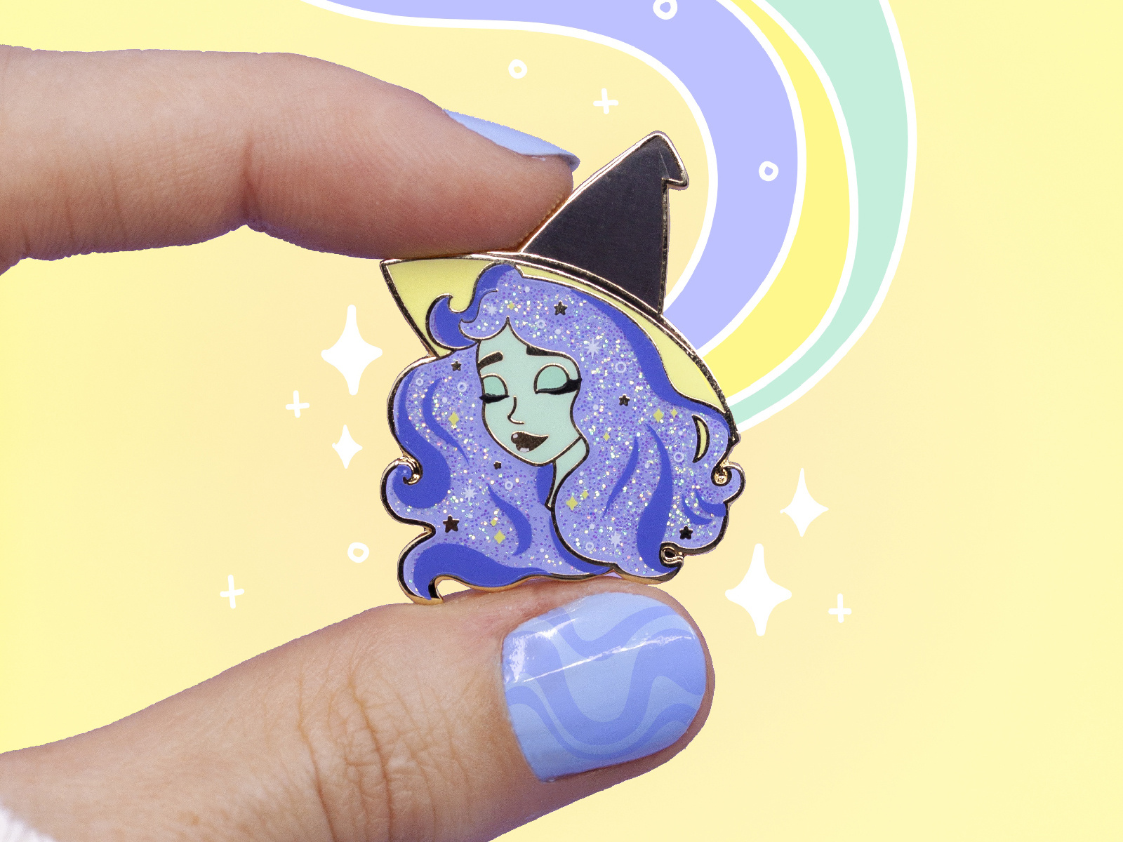Example of Witch pin
