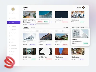 Educational Platform app branding color colour dashboard dashboard design design education educational event event management graphic design illustration learning logo teaching typography ui ux website