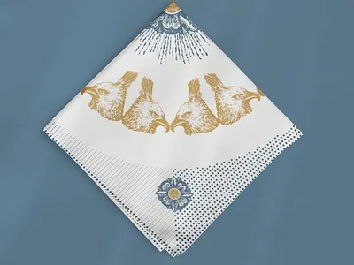 Elang Jawa art artwork bandana culture design digital fashion graphic graphic design illustration nusantara