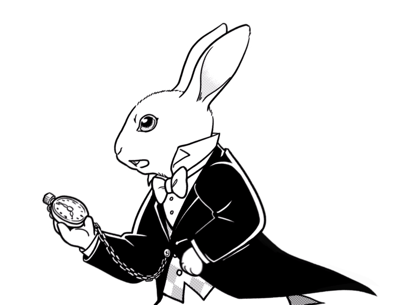 Rabbit Running {gif} 2d after e after effects animated gif animation character gif motion graphics rigging run cycle toon boom harmony
