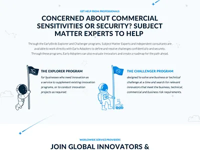 EarlyBird - Creative WordPress Theme Design adobe photoshop cc adobe xd artificial intelligence branding consulting creative design custom design graphic design infographic it consulting software company space technology ui ux web design web page design wordpress theme