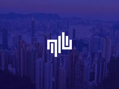 Logo for construction/real estate branding geometric logo grid logo logomark logos logotype minimal logo monogram