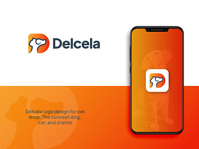 Delcela logo design best short branding cat logo d cat logo d icon logo d letter logo design dog logo graphic design icon logo logo logo design minimal minimalist logo modern logo simple vector
