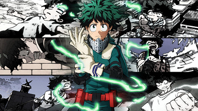 izuku mido animation