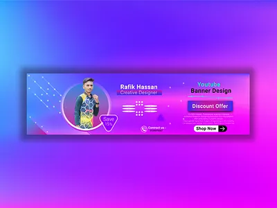 Banner design adobe illustrator banner banner design cover cover photo creative banner design graphic design illustrator modern banner design youtobe cover youtube banner design
