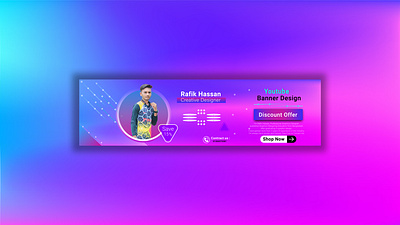 Banner design adobe illustrator banner banner design cover cover photo creative banner design graphic design illustrator modern banner design youtobe cover youtube banner design