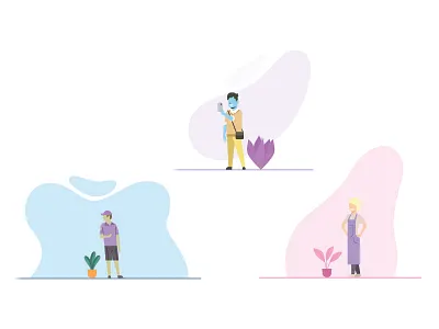 Person Graphic Icon Set crowd