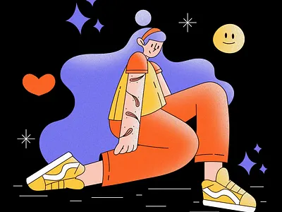 Vans Girl characterdesign girl illustration illustrator vansofthewall vector wacom