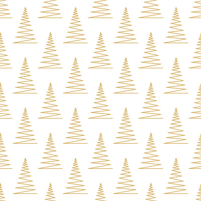 Gold Christmas background christmas gold graphic illustration pattern seamless tree white