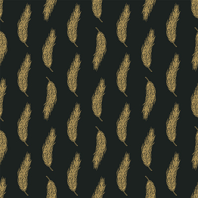 Gold Christmas background christmas design gold illustration pattern seamless tree