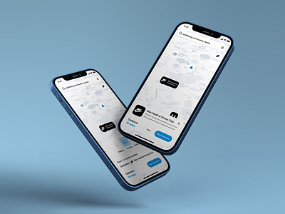 Navigation App app ui clean ui design health ios app minimal minimal app navigation navigation app track travel ui user experience user inteface ux