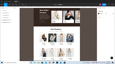 E-Commerce Fashion Website app branding design graphic design illustration logo typography ui ux vector