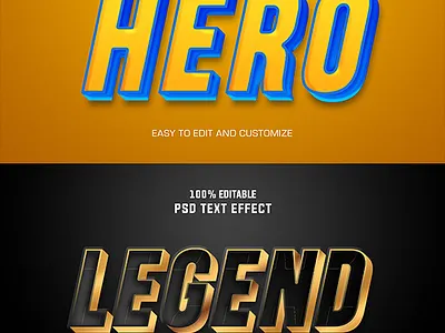 3D Text Effect Layer Style 3d font effect lettering shadow texteffect