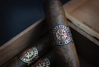 Shenanigans Cigar Brand & Band branding cigar logo monogram ornamental package tobacco vintage