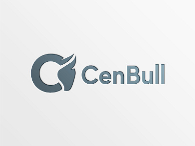 CenBull brand brand identity branding bull c design icon letter logo vector