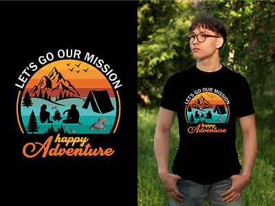 Custom T-shirt design adventure t shirt custom t shirt t shirt t shirt design t shirt designer vector