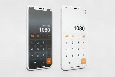 Calculator - Daily Ui : 004 animation branding design graphic design icon illustraion illustration logo motion graphics ui