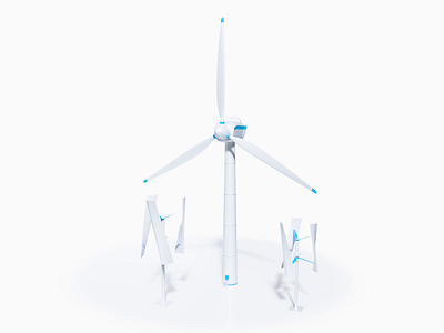 EZ Blockchain alt energy source — Wind 3d alternative energy animation bitcoin blender blender 3d blockchain green energy motion graphics octane render turbine wind wind turbine