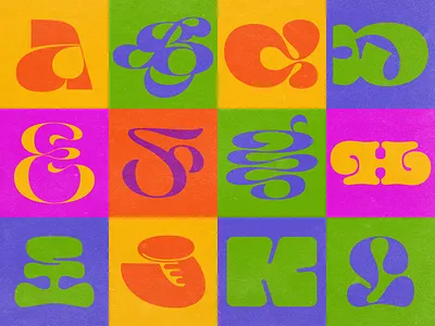 Aiyari - 36daysoftype (Free Font) 36daysoftype aiyari aiyari studio display experimental typeface free font modern retro typeface vintage