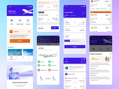 Flight Ticket App animation app clean flight flight app flight ticket online ticket ticket ticket app ui ux