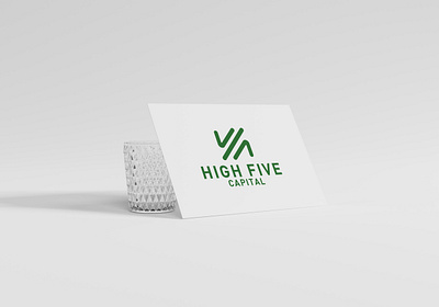 High Five Letter Mark Logo creative logo design