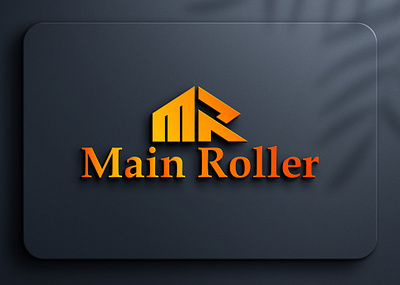 Main Roller Letter Mark Logo creative logo design