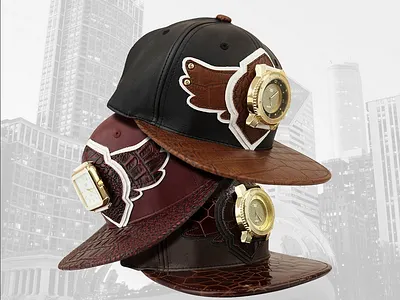 Fashion Headgear For Men Breyers branding logo