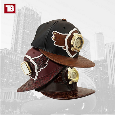 Fashion Headgear For Men Breyers branding logo