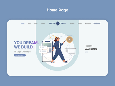 Software House Web Application branding design figma illustration logo mobile ui ux vector website