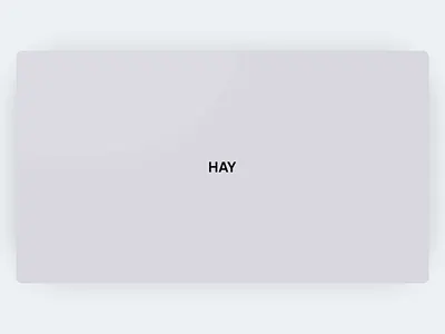 HAY - Product Carousel Concept animation carousel content figma furniture micro interactions motion design principle for mac product carousel transition ui