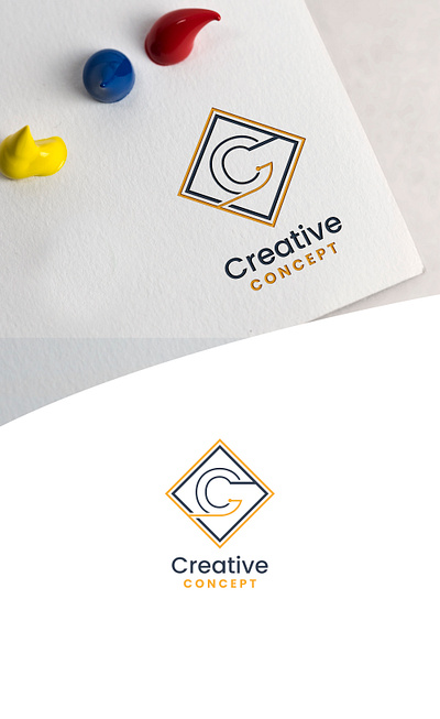 Creative Concept branding fully editable graphic design icon logo packaging