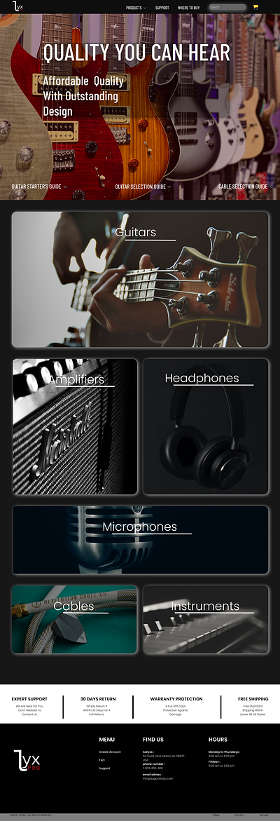 music shop design figma ui uidesign web webdesign