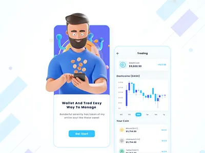 Bit Wallet Currency Mobile App Design android app design bitcoin blockchain btc coin crypto exchange crypto wallet cryptocurrency cryptocurrency wallet currency currency app currency converter ifninks mobile app mobile app design mobile design money payment wallet wallet app