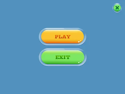 Bubble UI Case Study bubble bubble button bubble ui button case study game game ui glass ui glassmorphism mobile mobile game ui