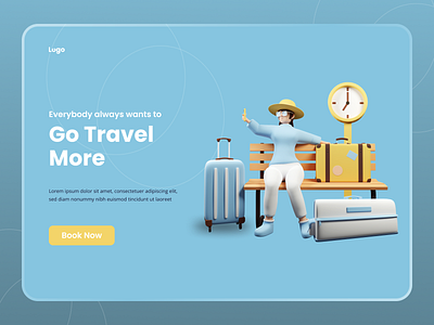 Travel Web Template jannatul shourov thedsquad ui