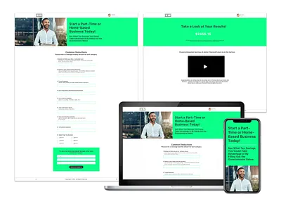 Survey Marketing Lead Generating Page branding design typography ui ux