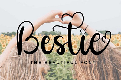 Bestie Font app branding crafting design graphic design illustration logo typography ui ux vector