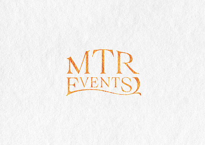 Events logo for Miller Time Ranch branding graphic design logo