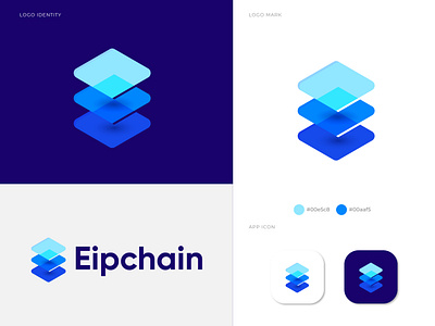 Brand identity design for Eipchain a b c d e f g h i j k l m n app blockchain brand brand identity brand identity designer branding brandmark c letter logo designer icon logo logo design logo designer logotype mark minimal o p q r s t u v w x y z symbol typography