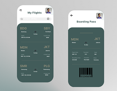 Daily UI #024 Boarding Pass app branding dashboard design design illustration logo mobile app typography ui ux vector