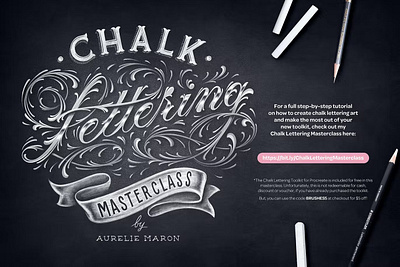 Chalk Lettering Toolkit blackboard chalk design digital art graphic design lettering lettering toolkit poster procreate procreate app procreate brush procreate brushes text texture textures tittle toolkit type type design typography