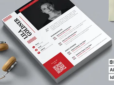 Resume / MS Word / Indesign clean clearly organized cover letter cv design cv template design designer doc green illustration infographic microsoft modern professionally professionally designed resume resume design resume template smart objects word