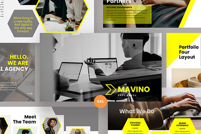 Mavino Business Google Slides Template branding company corporate customization design designposter diagram easy ecommerce graphic design illustration keynote portfolio powerpoint powerpoint template pptx slideshow stylish ui vector