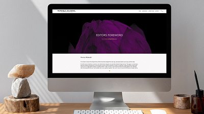 Nowruz Journal Website design mockup persian ui website website design